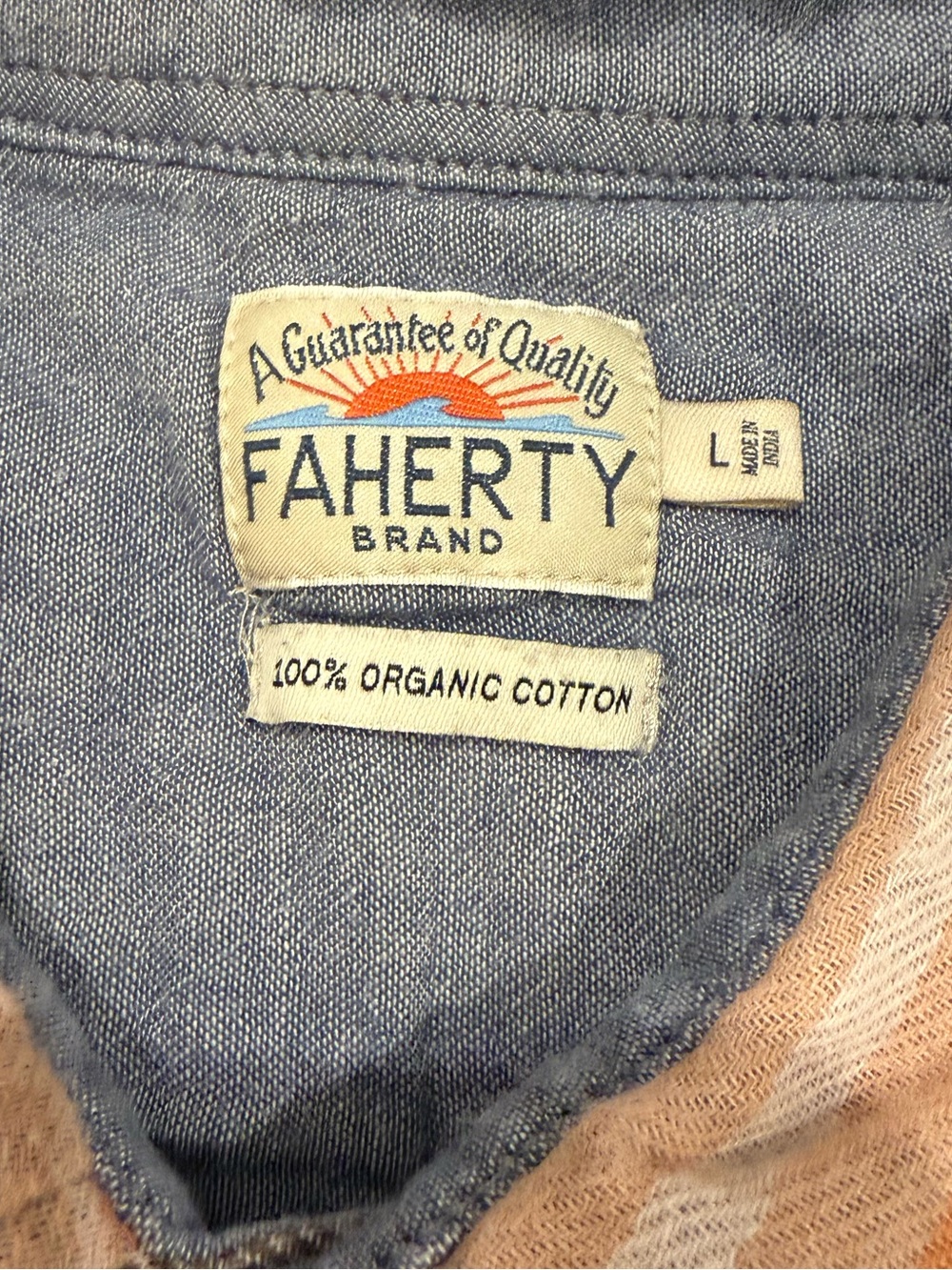 Faherty Button Down Shirt - Picture 3 of 7